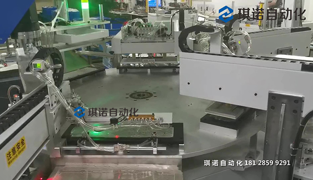 鍵盤導電膜六工位轉盤檢測機 鍵盤導電膜六工位轉盤檢測機