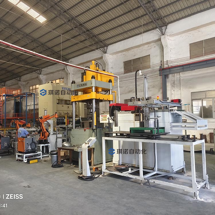 熱水器封頭拉伸自動化生產線 熱水器封頭拉伸自動化生產線