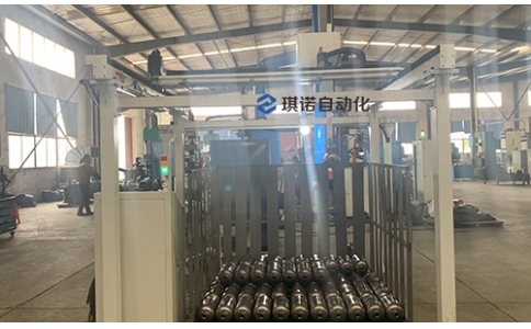 三軸桁架機(jī)械手~滅火器自動(dòng)碼垛