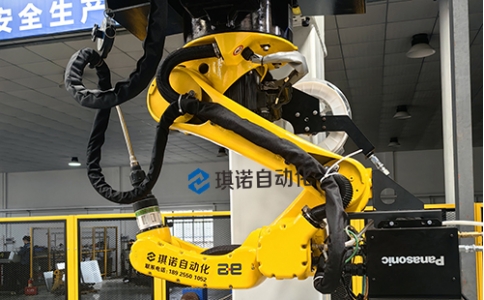 倒掛式焊接機器人