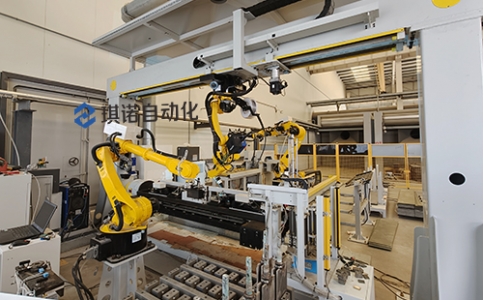 焊接工作站~倒掛式焊接機器人自動化